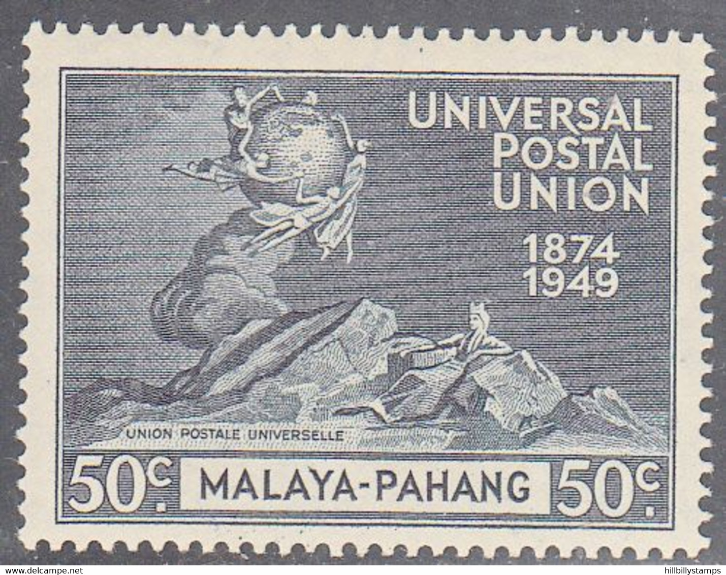 MALAYA--PAHANG   SCOTT NO 49  MINT HINGED  YEAR 1949 - Pahang