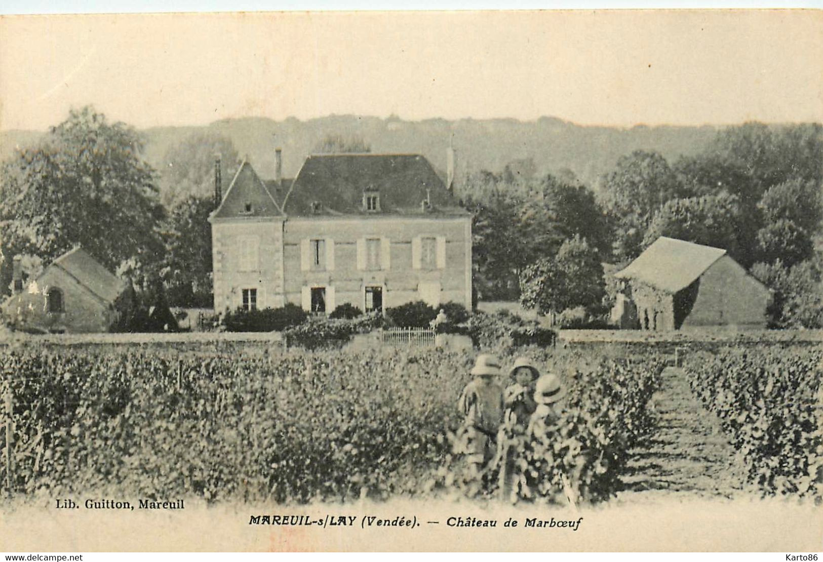 Mareuil Sur Lay * Village Hameau Marboeuf * Le Château - Mareuil Sur Lay Dissais