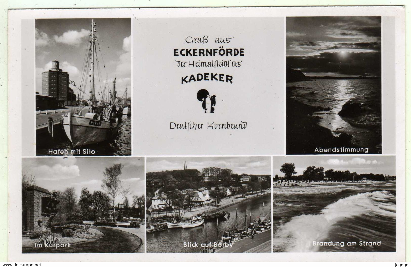 Gruss Aus ECKERNFÖRDE.     KADEKER - Eckernfoerde