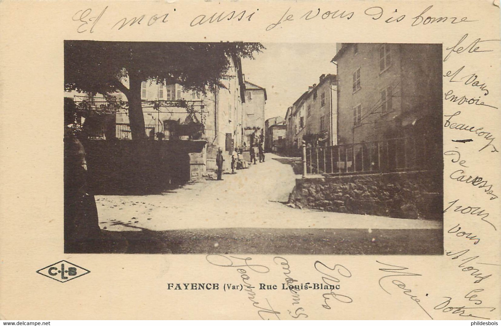 VAR  FAYENCE  Rue Louis Blanc - Fayence