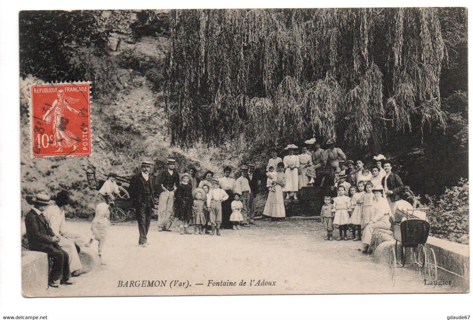 BARGEMON (83) - FONTAINE DE L'ADOUX - Bargemon