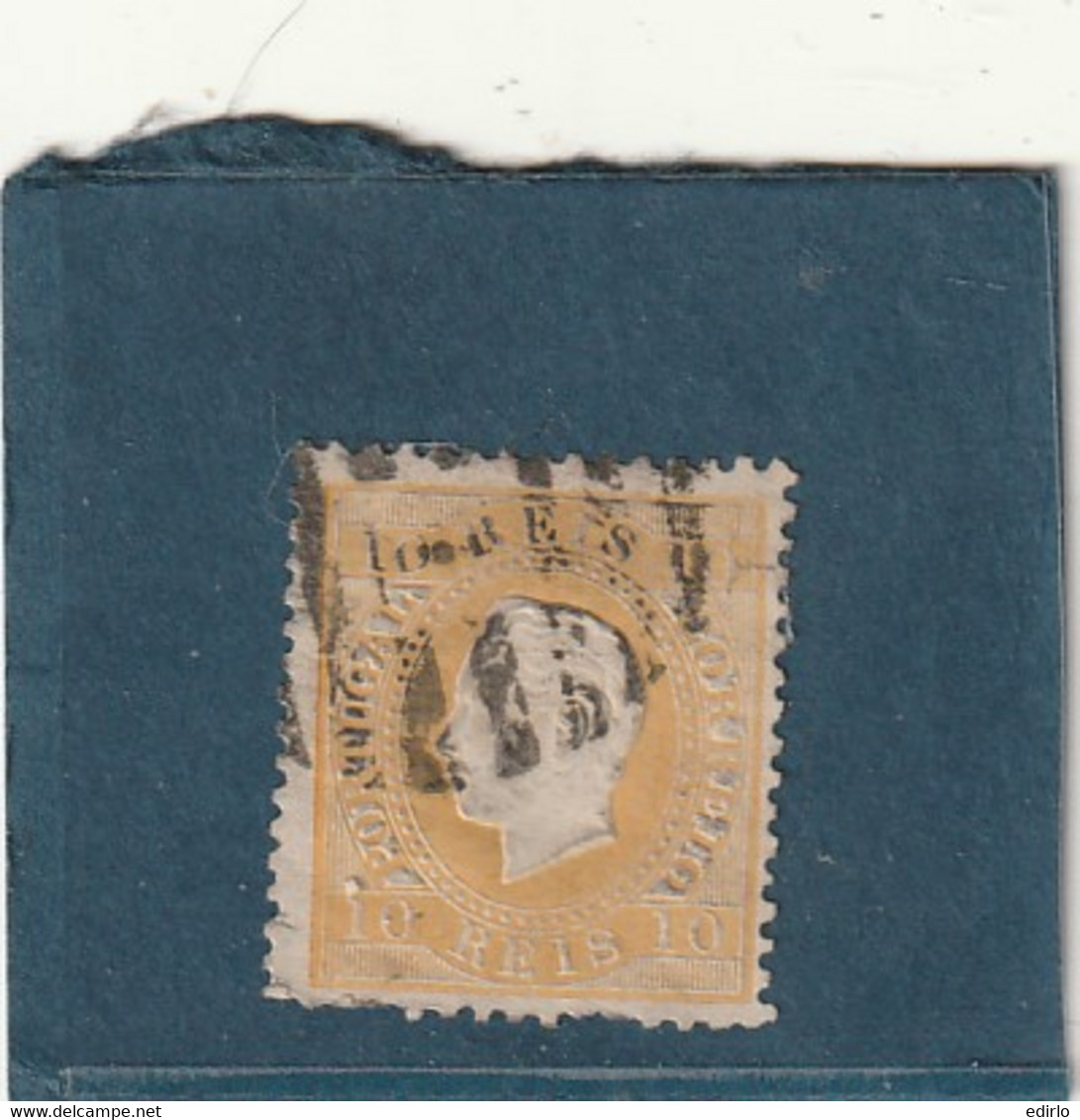 ///    PORTUGAL  ***  N° 36 - Brun Jaune    35€ - Used Stamps