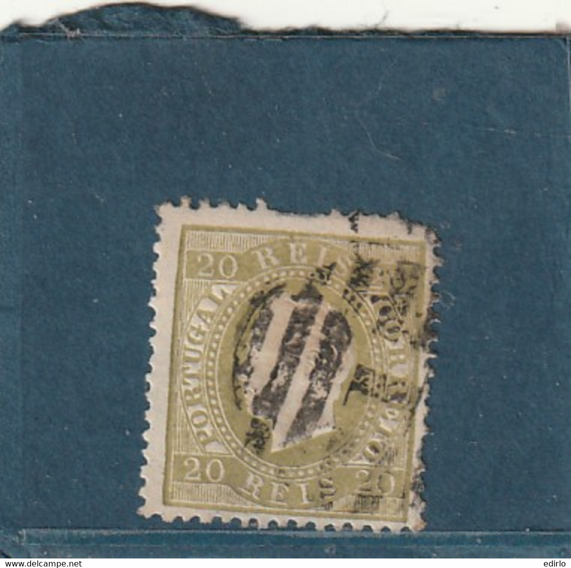 ///    PORTUGAL  ***  N° 39 -  20 Bistre    30€ - Used Stamps