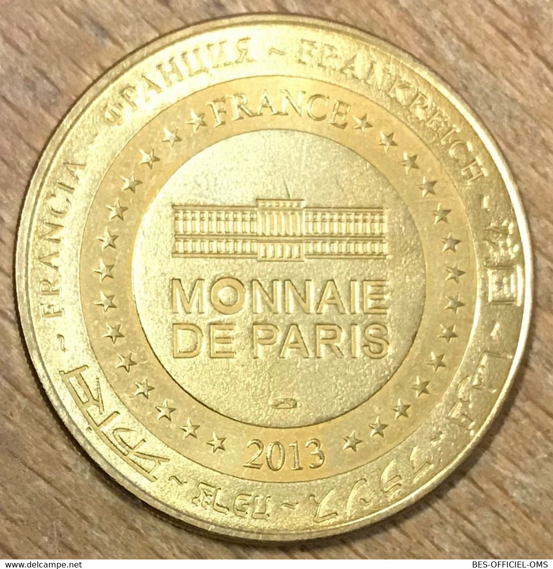 76 LE TRAIT PONT DE BROTONNE MDP 2013 MÉDAILLE MONNAIE DE PARIS JETON TOURISTIQUE MEDALS COINS TOKENS - 2013