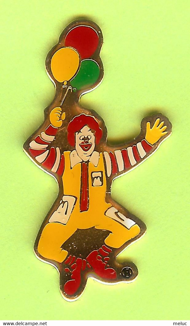 Pin's Mac Do McDonald's Ronald Ballons - 2W25 - McDonald's