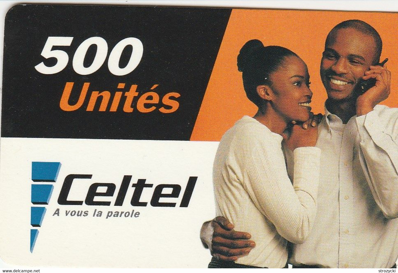Malawi - Celtel - Couple At The Phone - Malawi