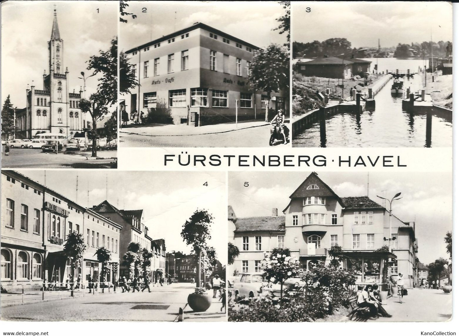 Fürstenberg / Havel, Mehrbild-Foto-AK, Gelaufen - Fuerstenberg
