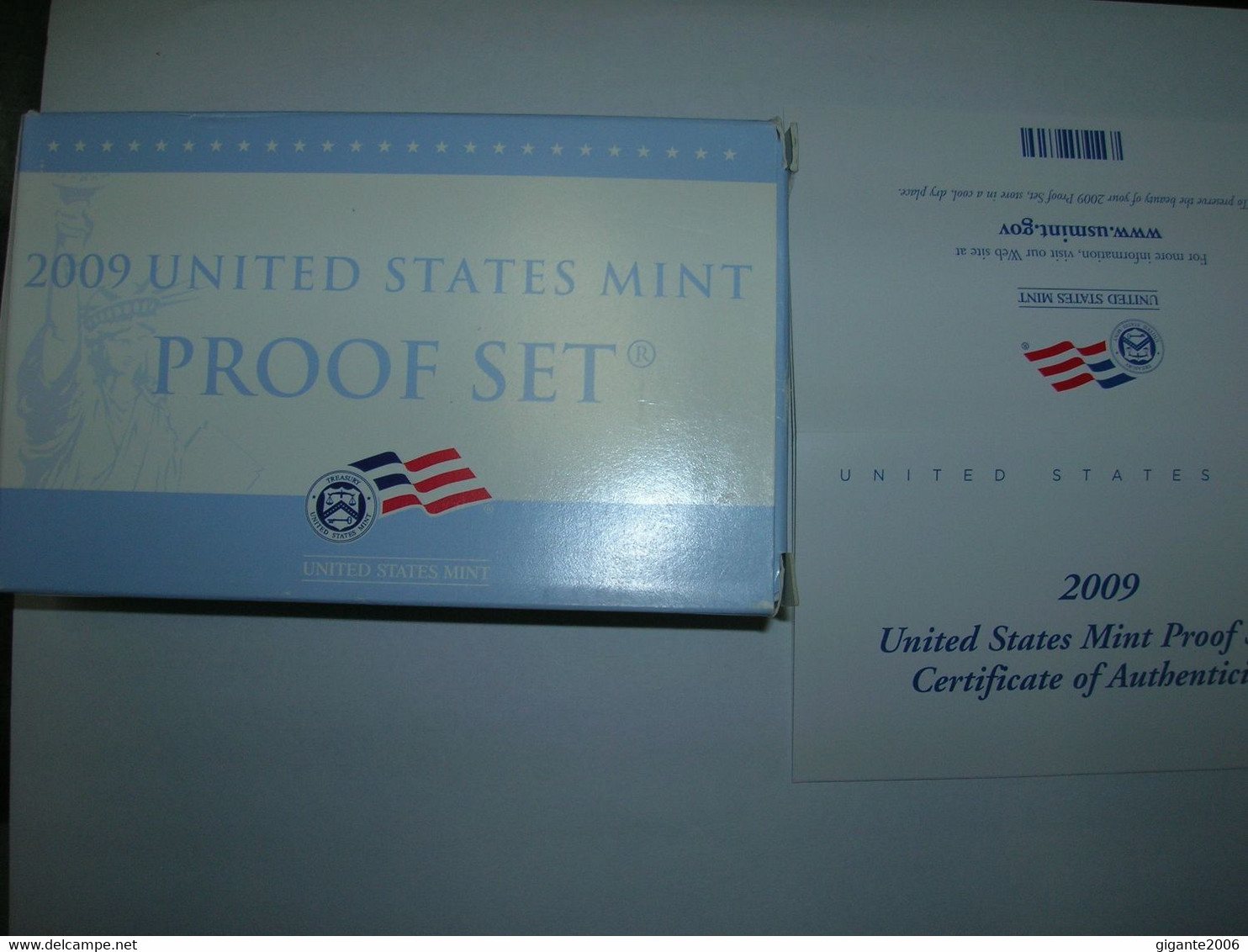 ESTADOS UNIDOS/USA Proof Set 2009 S , Serie 1/4 Dolar, Serie 1 Ctvo, Serie Presidentes Y Serie Anual (18 Monedas) (9992) - Jahressets