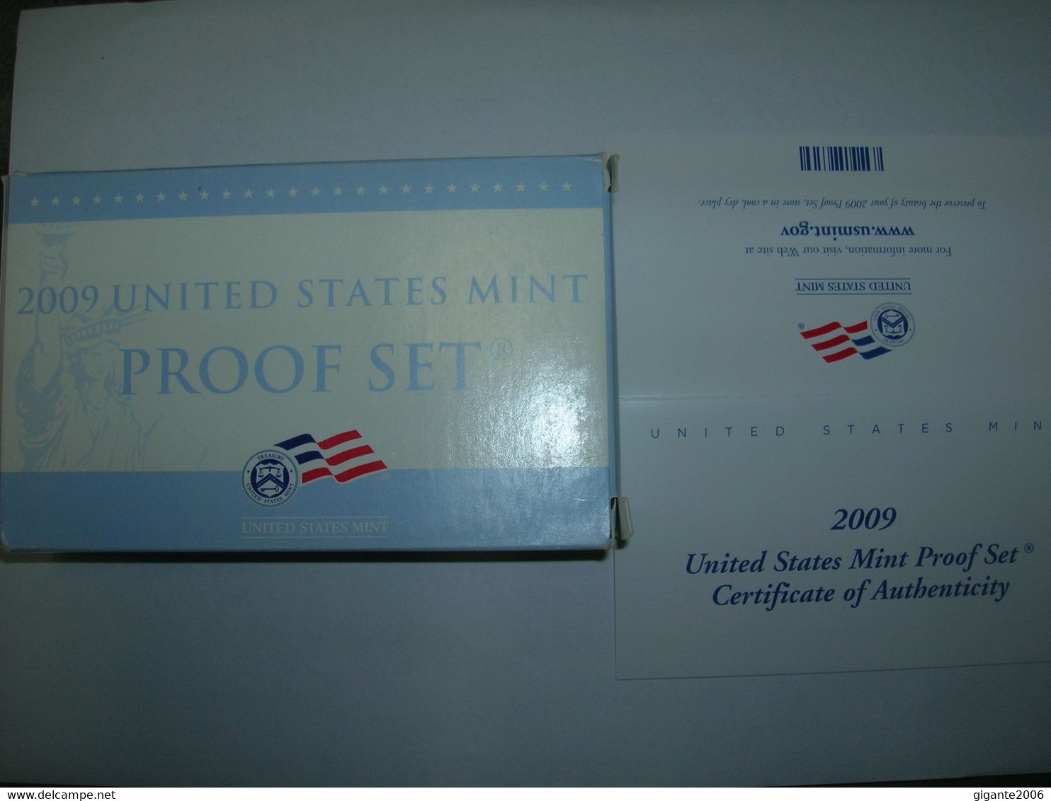 ESTADOS UNIDOS/USA Proof Set 2009 S , Serie 1/4 Dolar, Serie 1 Ctvo, Serie Presidentes Y Serie Anual (18 Monedas) (9993) - Proof Sets