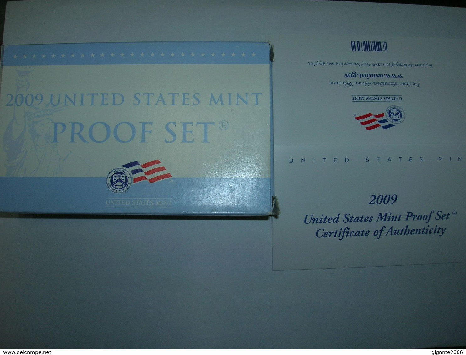 ESTADOS UNIDOS/USA Proof Set 2009 S , Serie 1/4 Dolar, Serie 1 Ctvo, Serie Presidentes Y Serie Anual (18 Monedas) (9994) - Jahressets