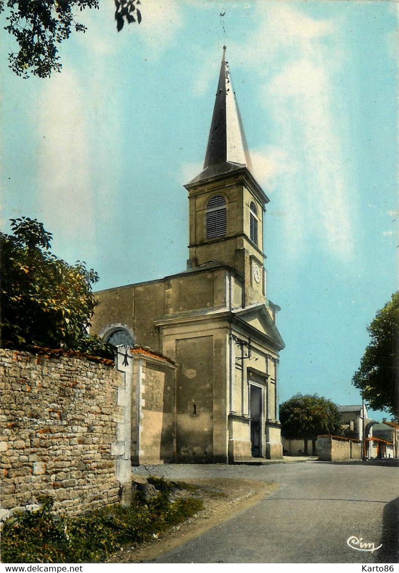 Ste Hermine * Rue Et Place De L'église - Sainte Hermine