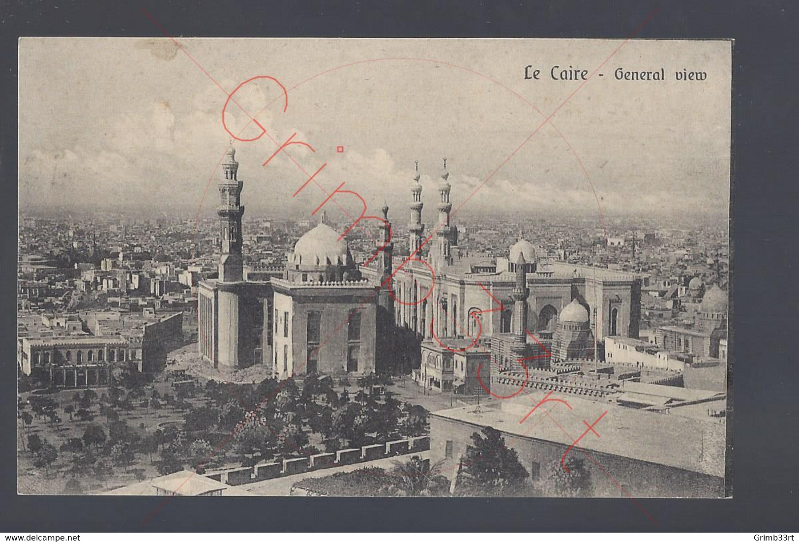 Le Caire - General View - Postkaart - Cairo