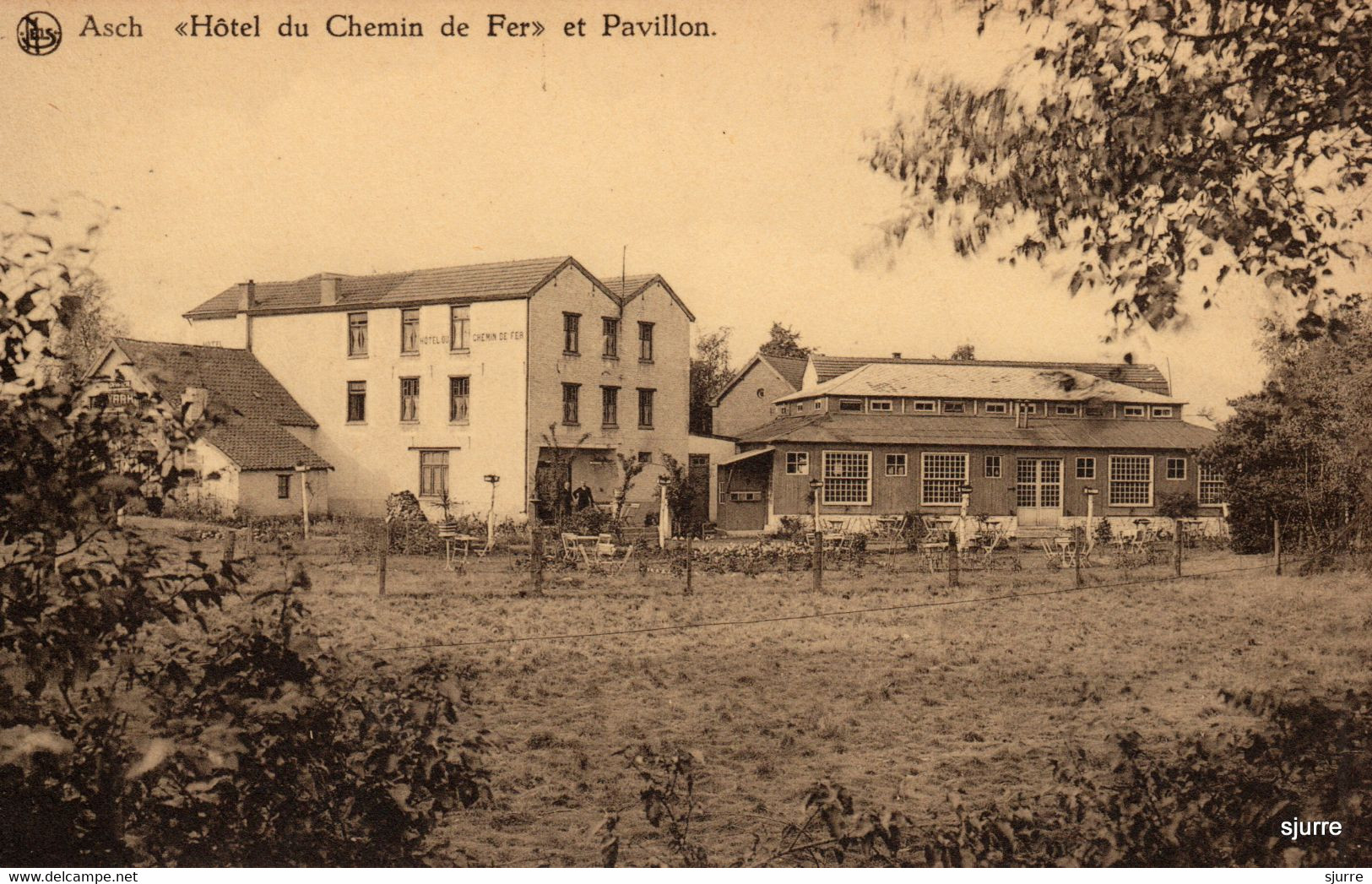 Asch / As - Hôtel Du Chemin De Fer Et Pavillon - As
