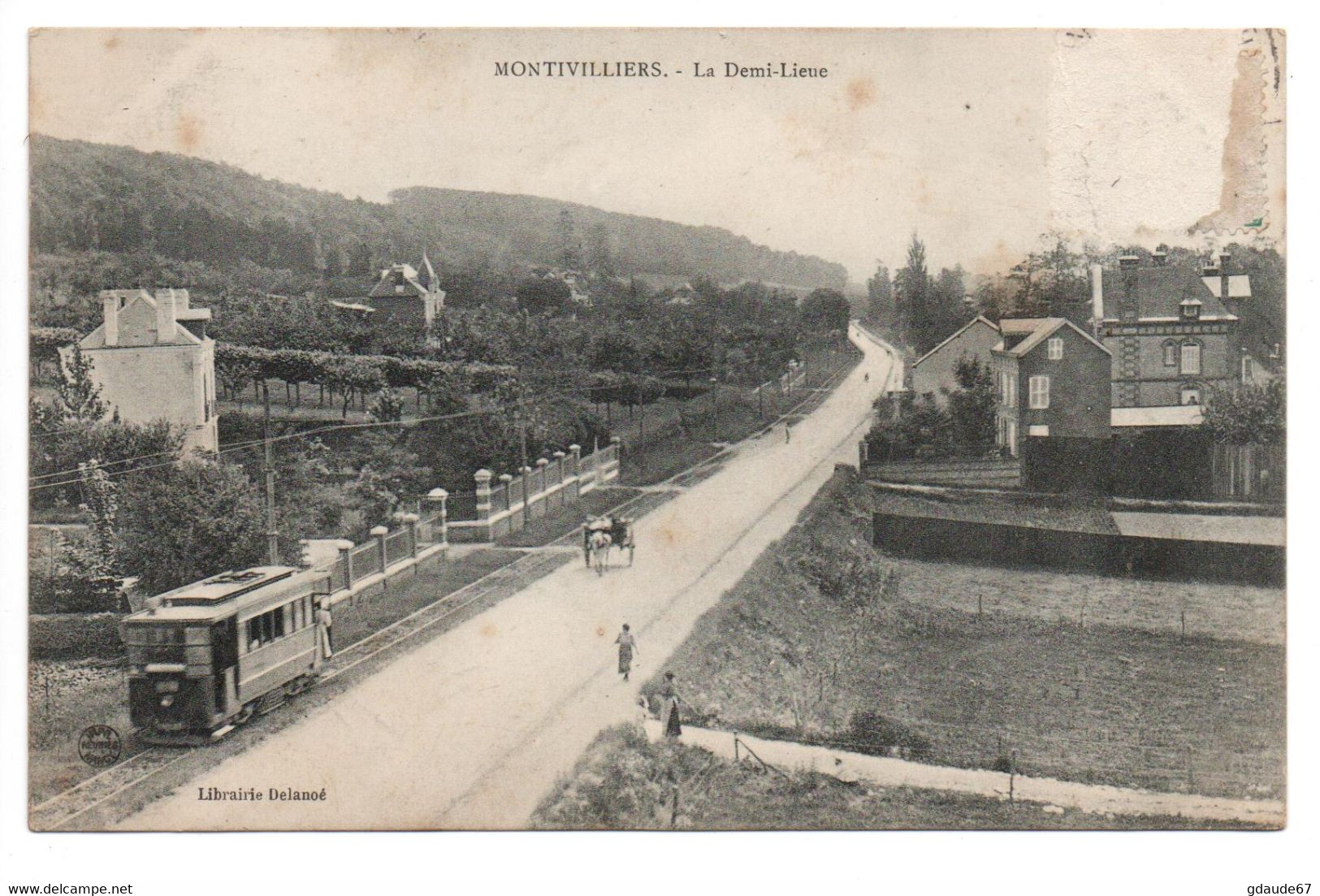 MONTIVILLIERS (76) - LA DEMI LUNE - TRAM (ETAT) - Montivilliers