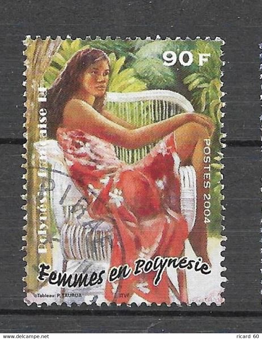 Timbres Oblitérés De Polynésie Française, N°708 YT, Femme Polynésienne - Used Stamps