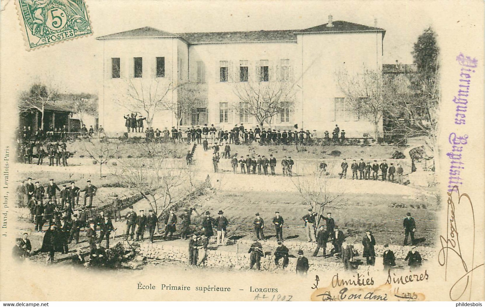 VAR  LORGUES  école Primaire Superieure - Lorgues