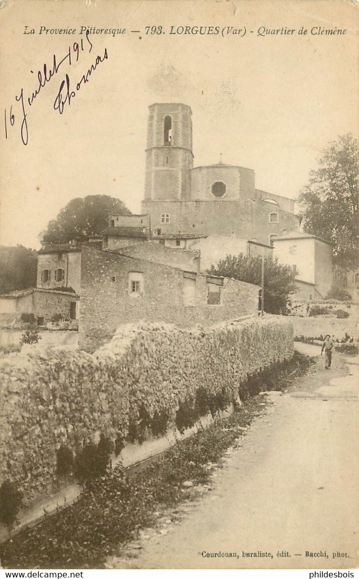 VAR  LORGUES  Quartier De Clemene - Lorgues