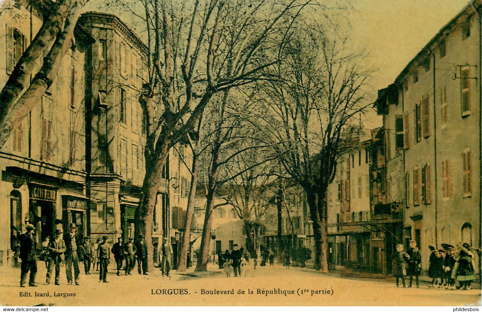 VAR  LORGUES  Boulevard De La République - Lorgues