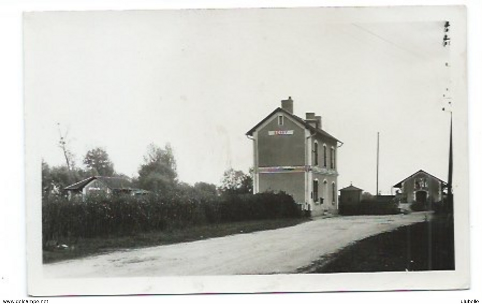 18 - BENGY-SUR-CRAON - La Gare - PHOTO 9 X 14 - Andere & Zonder Classificatie