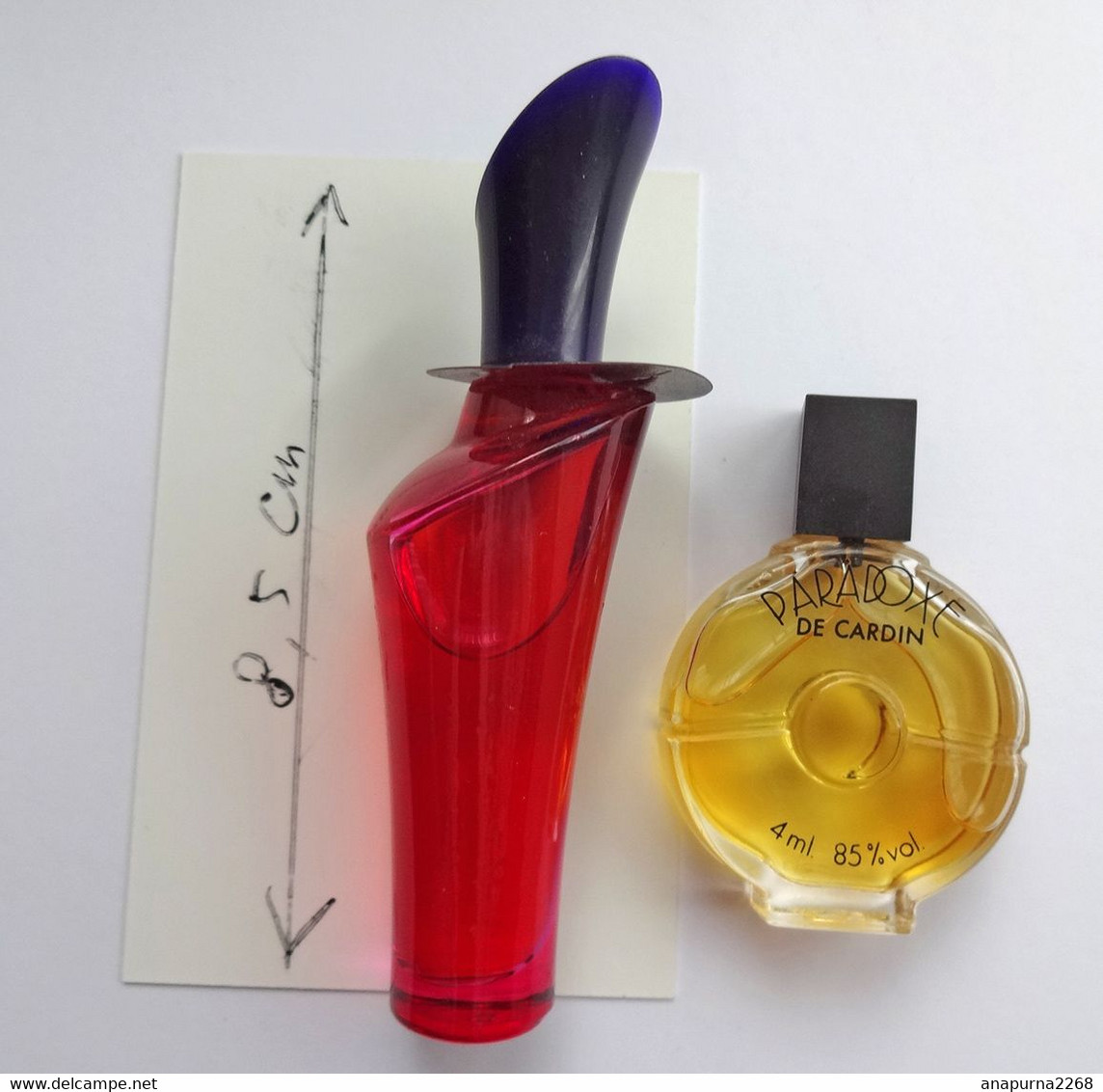 2 MINIATURES ...PIERRE CARDIN...ROSE DE CARDIN...PARADOXE - Unclassified