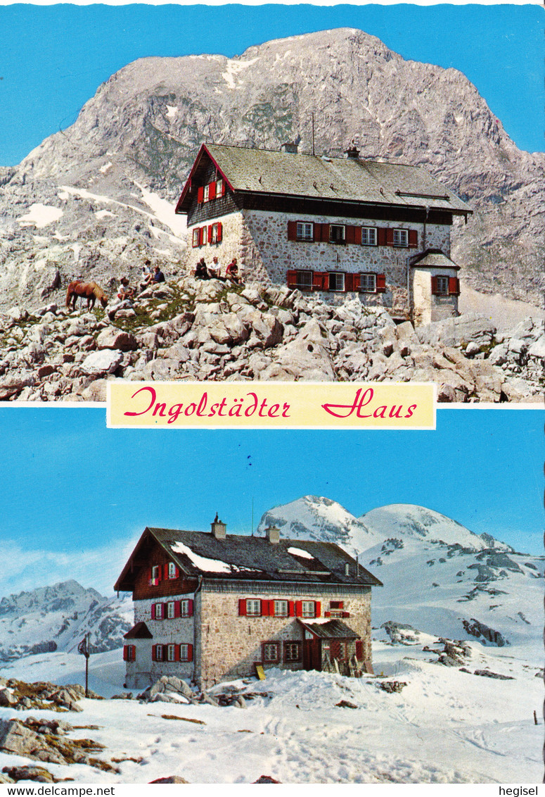 1972, Österreich, Pinzgau, Steinernes Meer, Ingolstädter Haus Mit Hundstod, Schindelköpfe, Salzburg - Saalfelden