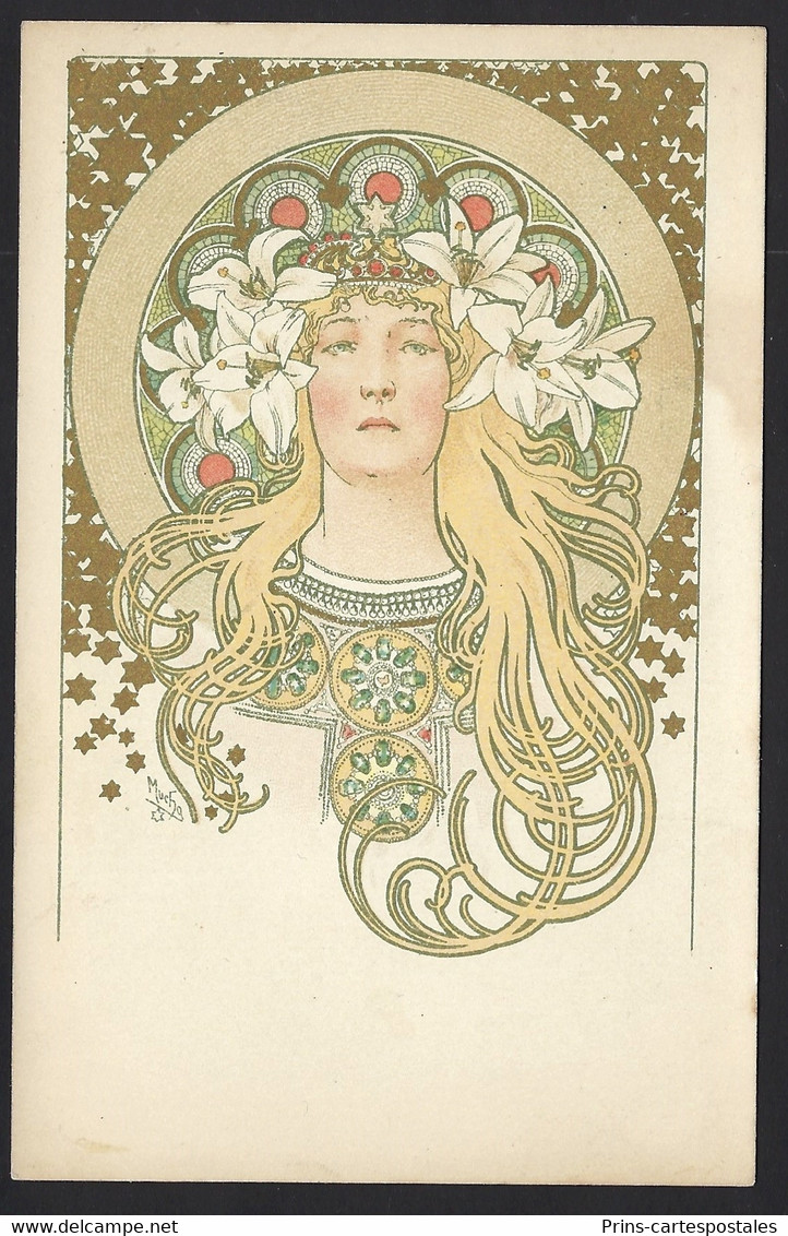 CPA Mucha Sarah Bernhardt - Mucha, Alphonse