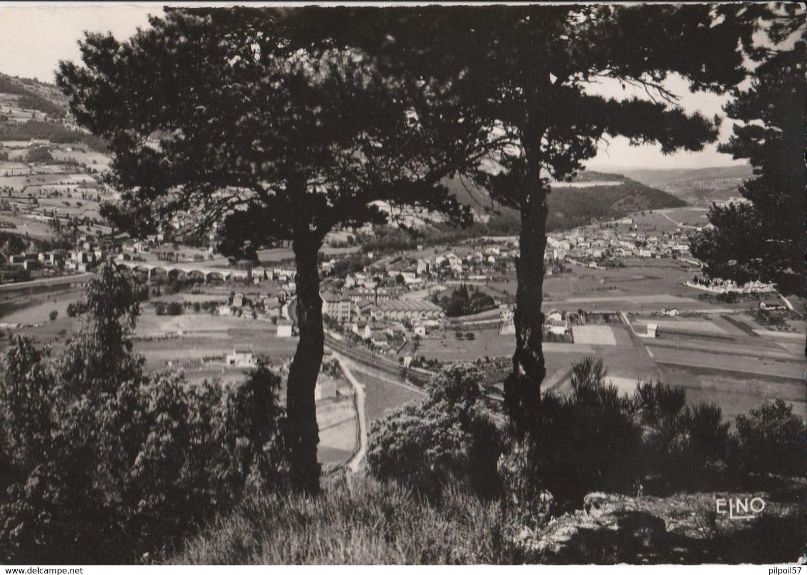 43 - RETOURNAC - Vue D'ensemble Sur Retournac Et Retournaguet (format 10x15) - Retournac