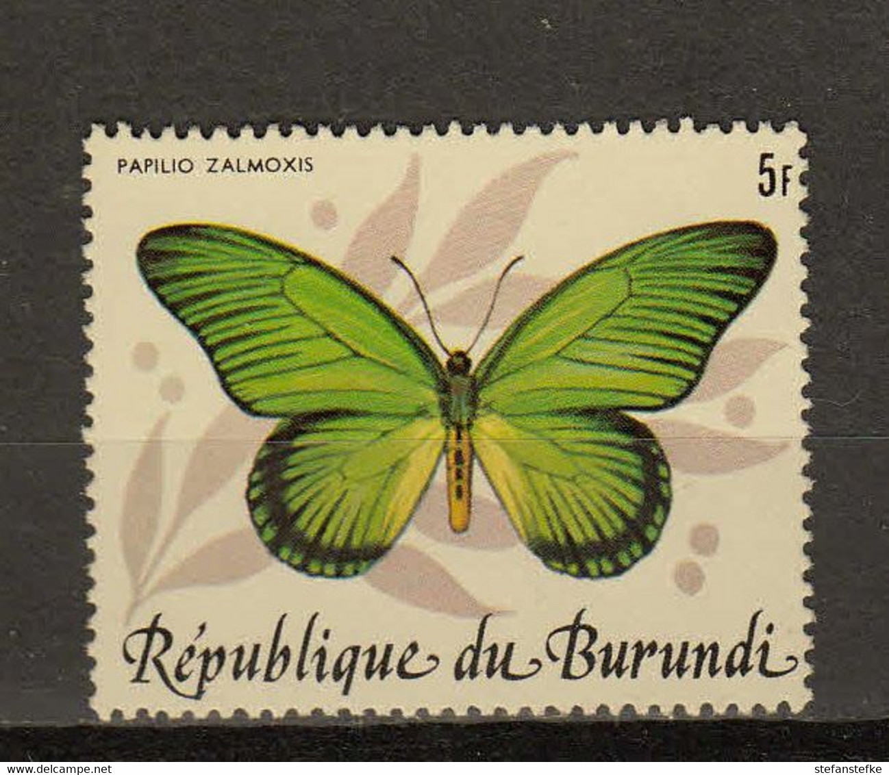 Burundi : Ocb Nr :  918 ** MNH (zie  Scan ) Butterflies - Unused Stamps