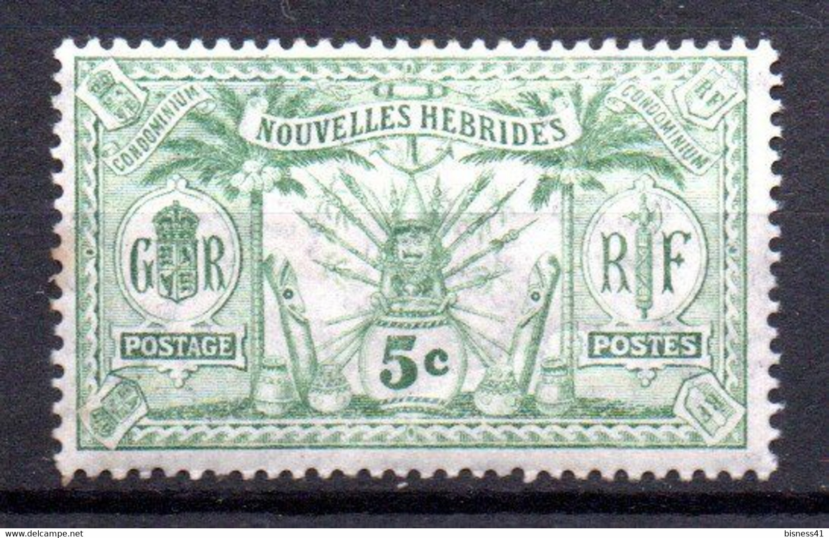Col24 Colonies Nouvelles Hebrides N° 27 Neuf X MHcote 1,25 € - Unused Stamps