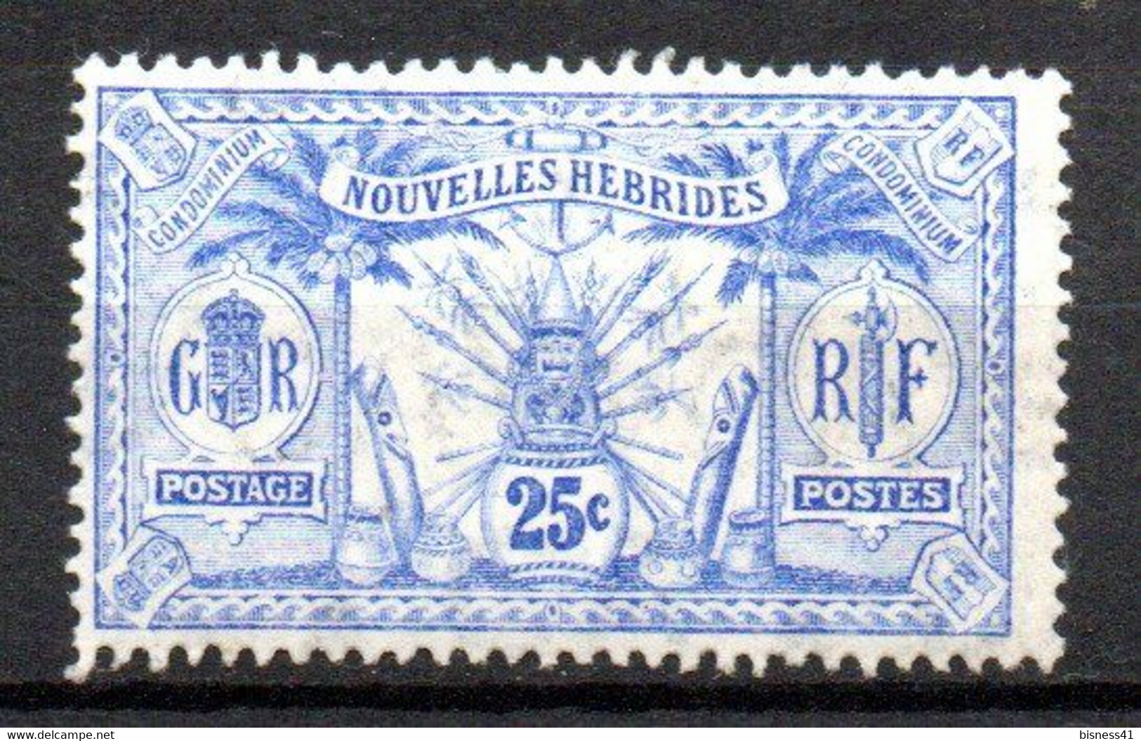 Col24 Colonies Nouvelles Hebrides N° 30 Neuf X MH Cote 5,50 € - Unused Stamps