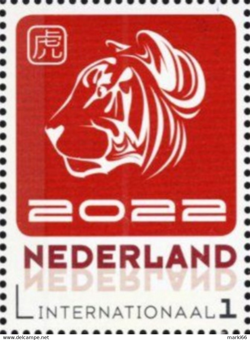 Netherlands - 2022 - Lunar New Year Of The Tiger - Mint Stamp - Ungebraucht