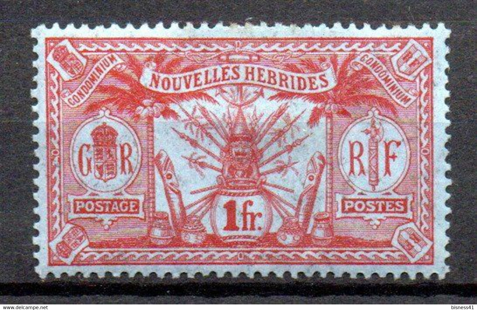 Col24 Colonies Nouvelles Hebrides N° 35 Neuf X MH Cote 6,50 € - Ungebraucht