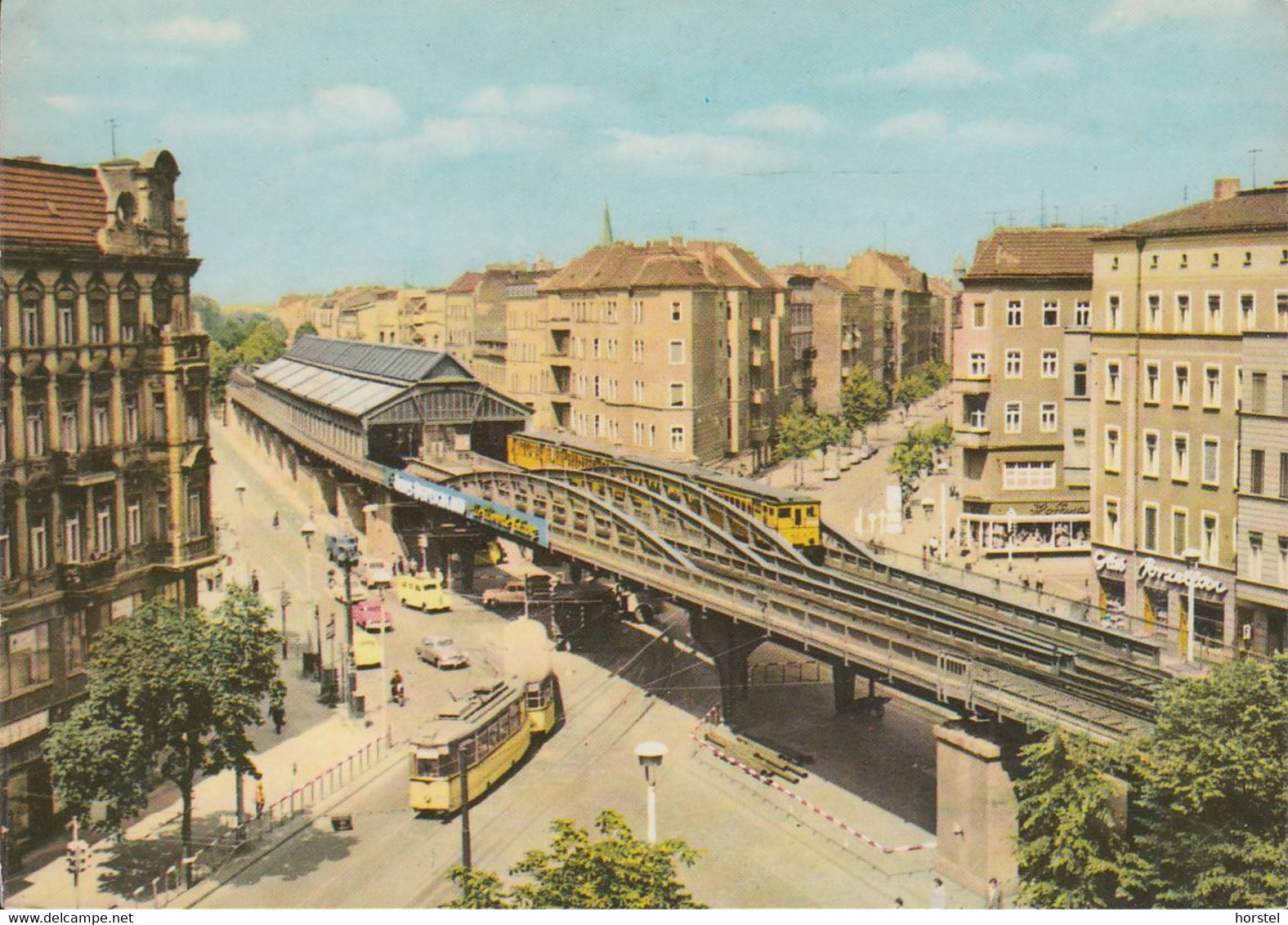 D-10439 Berlin - Schönhauser Allee - Ecke Dimitroffstraße - U-Bahn - Straßenbahn - Tram - Cars - Pankow