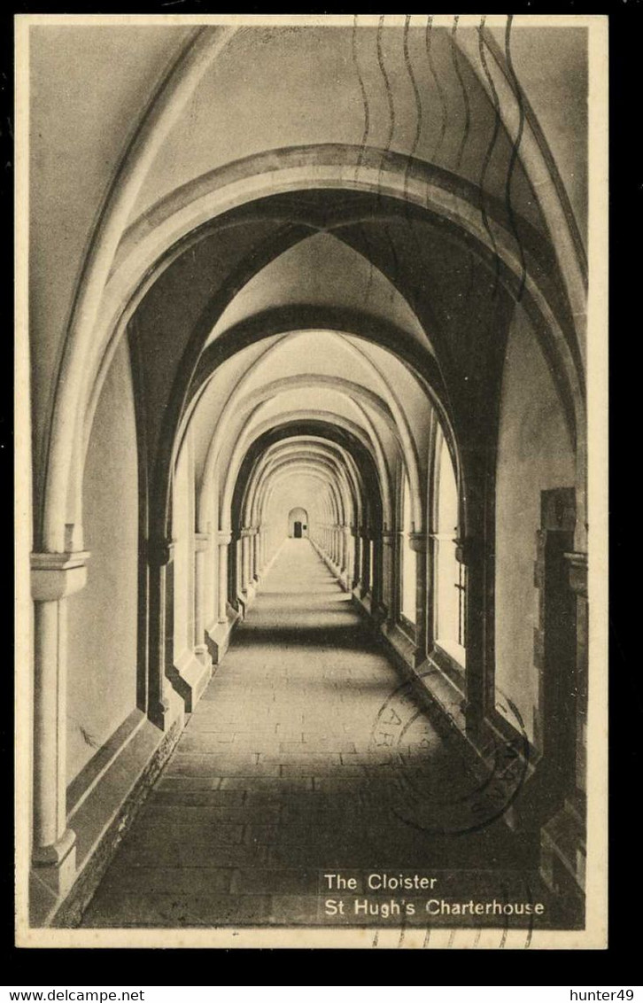 St Hugh's Charterhouse The Cloister 1932 - Montgomeryshire