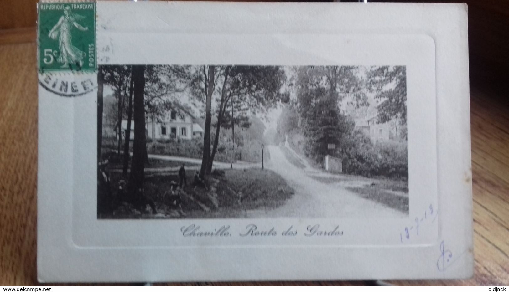 CPA   Chaville Route Des Gardes (1913) Animée .(S07-22) - Chaville