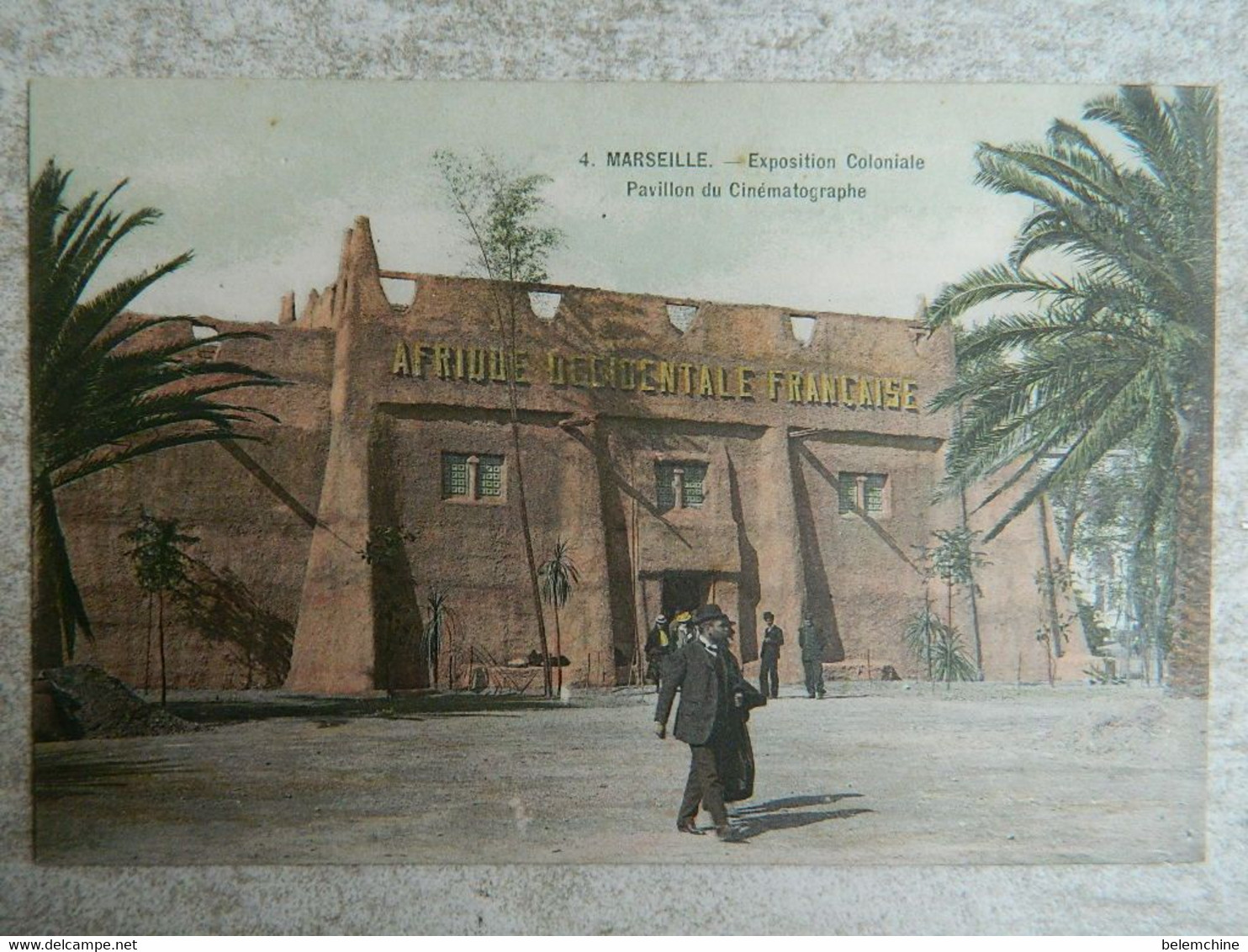 MARSEILLE                EXPOSITION COLONIALE             PAVILLON DU CINEMATOGRAPHE - Koloniale Tentoonstelling 1906-1922