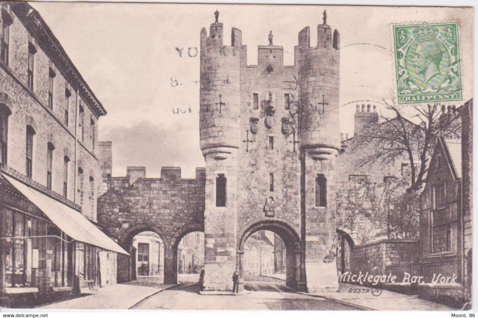 ANGLETERRE - YORKSHIRE - YORK  - MICKLEGATE BAR - York