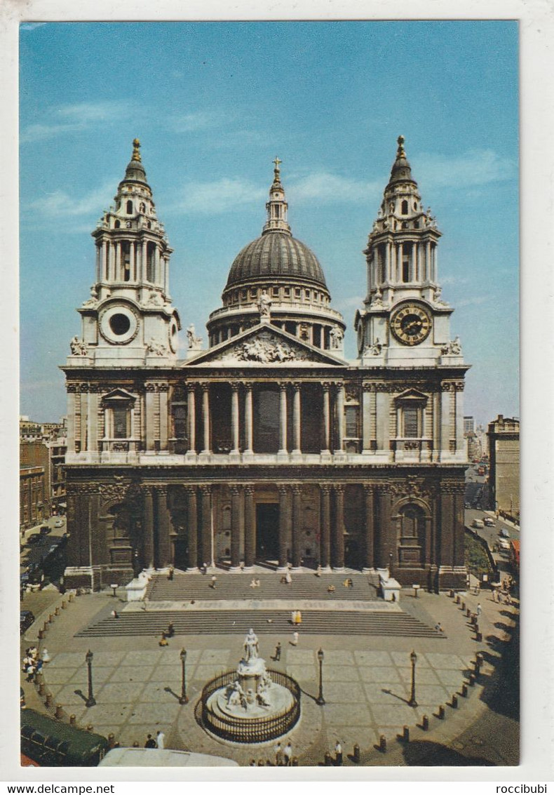 London, The West Front, St. Paul's Cathedral - St. Paul's Cathedral