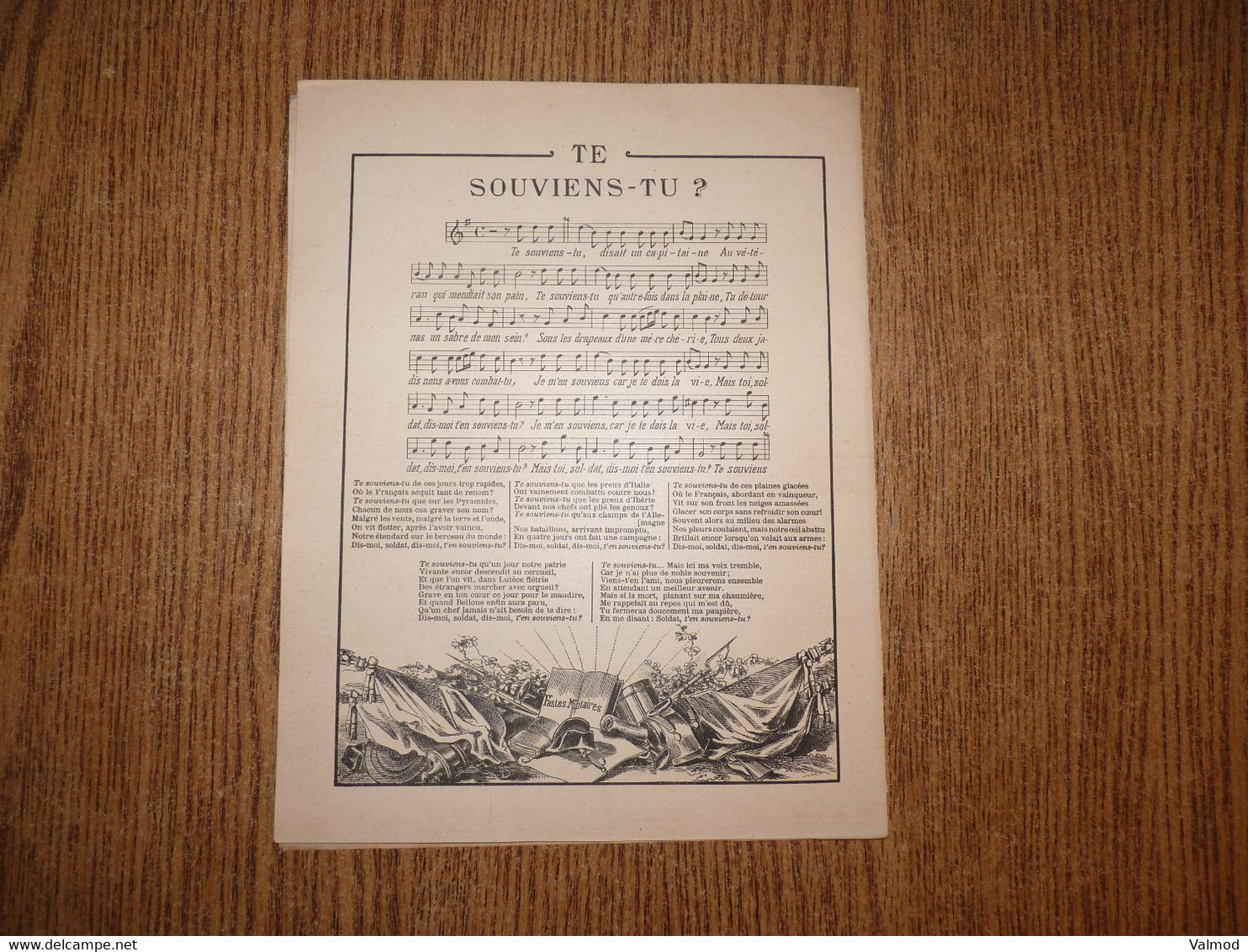 Protège-Cahier/Couverture "Série Historique N° 24"Te Souviens Tu"-Voir Détails Sur Photos-Format Plié 23,2x18,2 Cm Env. - Protège-cahiers