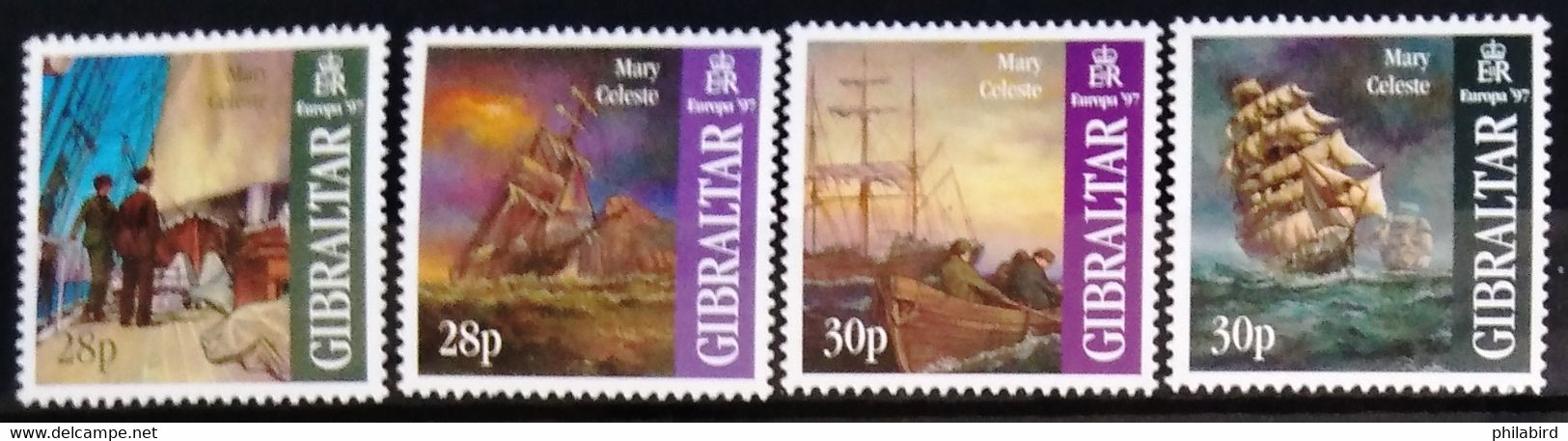 EUROPA 1997 - GIBRALTAR                         N° 798/801                    NEUF** - 1997