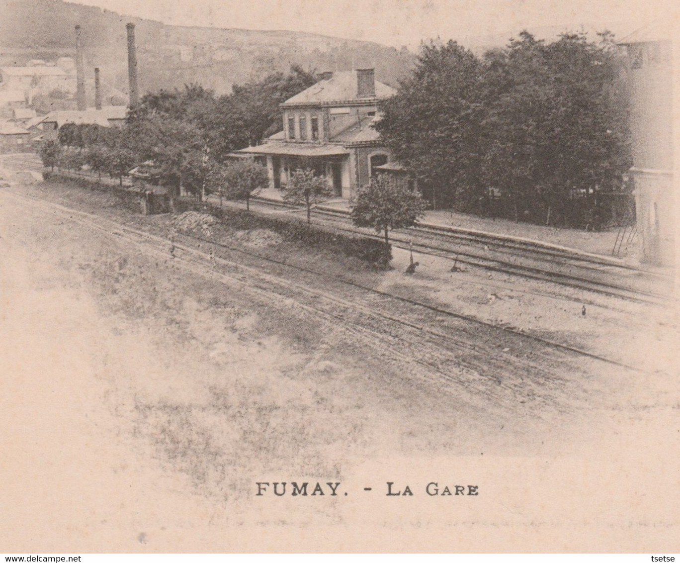 Fumay - La Gare ( Voir Verso ) - Fumay