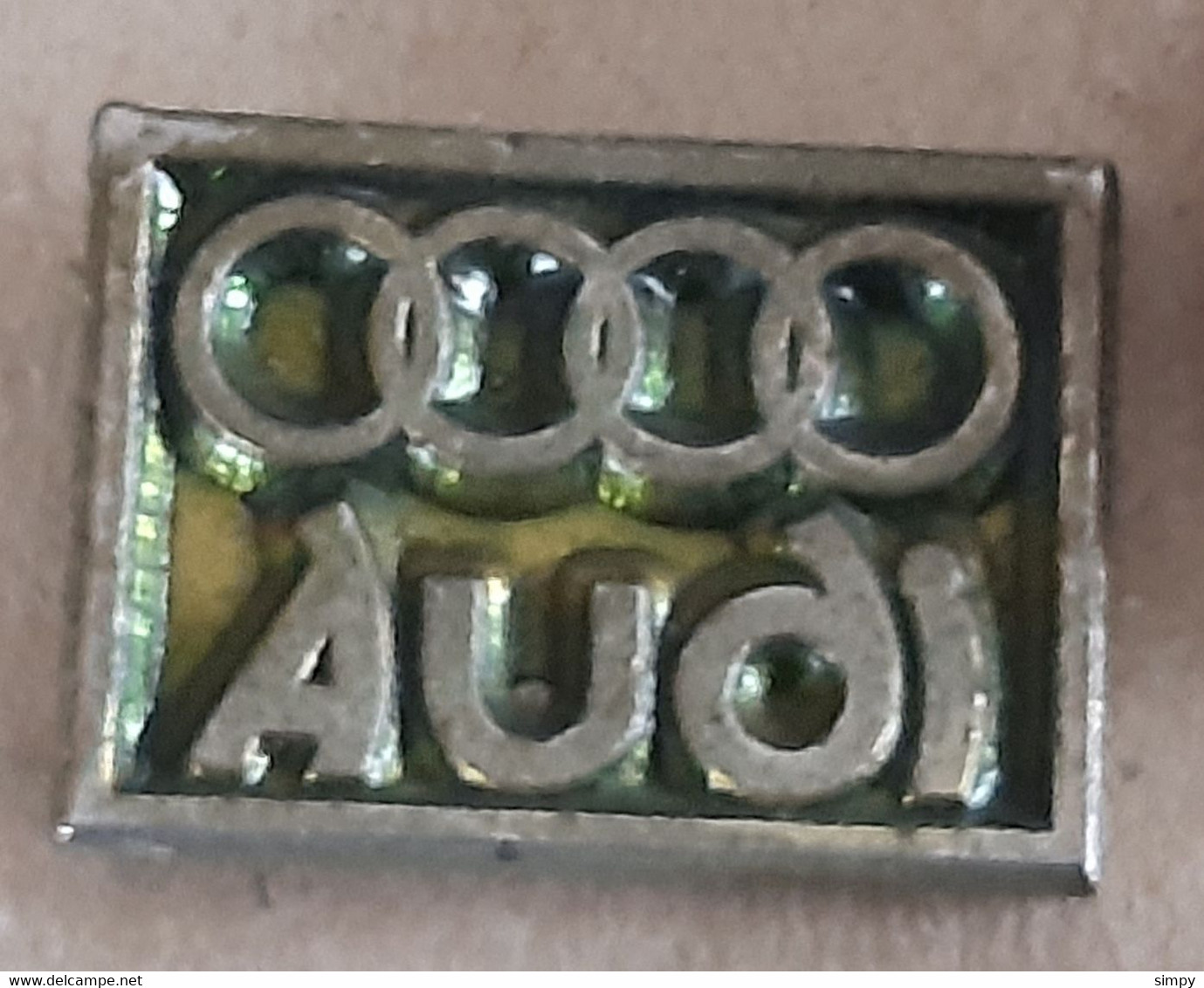 AUDI Car Logo Vintage Pin - Audi