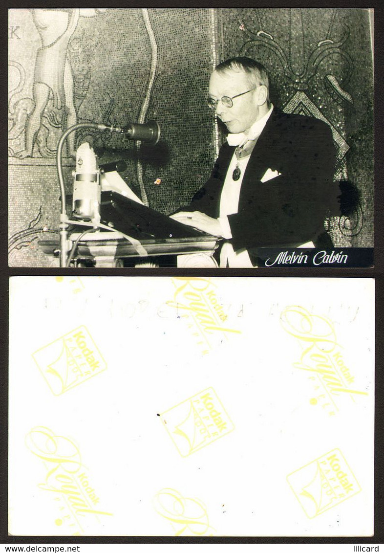 Melvin Calvin Nobel Chemistry 1961 Photo #11056 - Premi Nobel