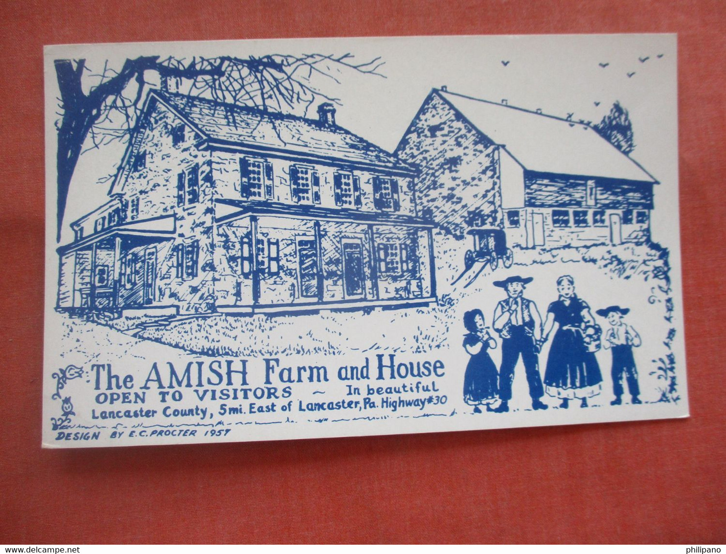 The Amish Farm & House.    Lancaster  Pennsylvania > Lancaster    Ref 5491 - Lancaster