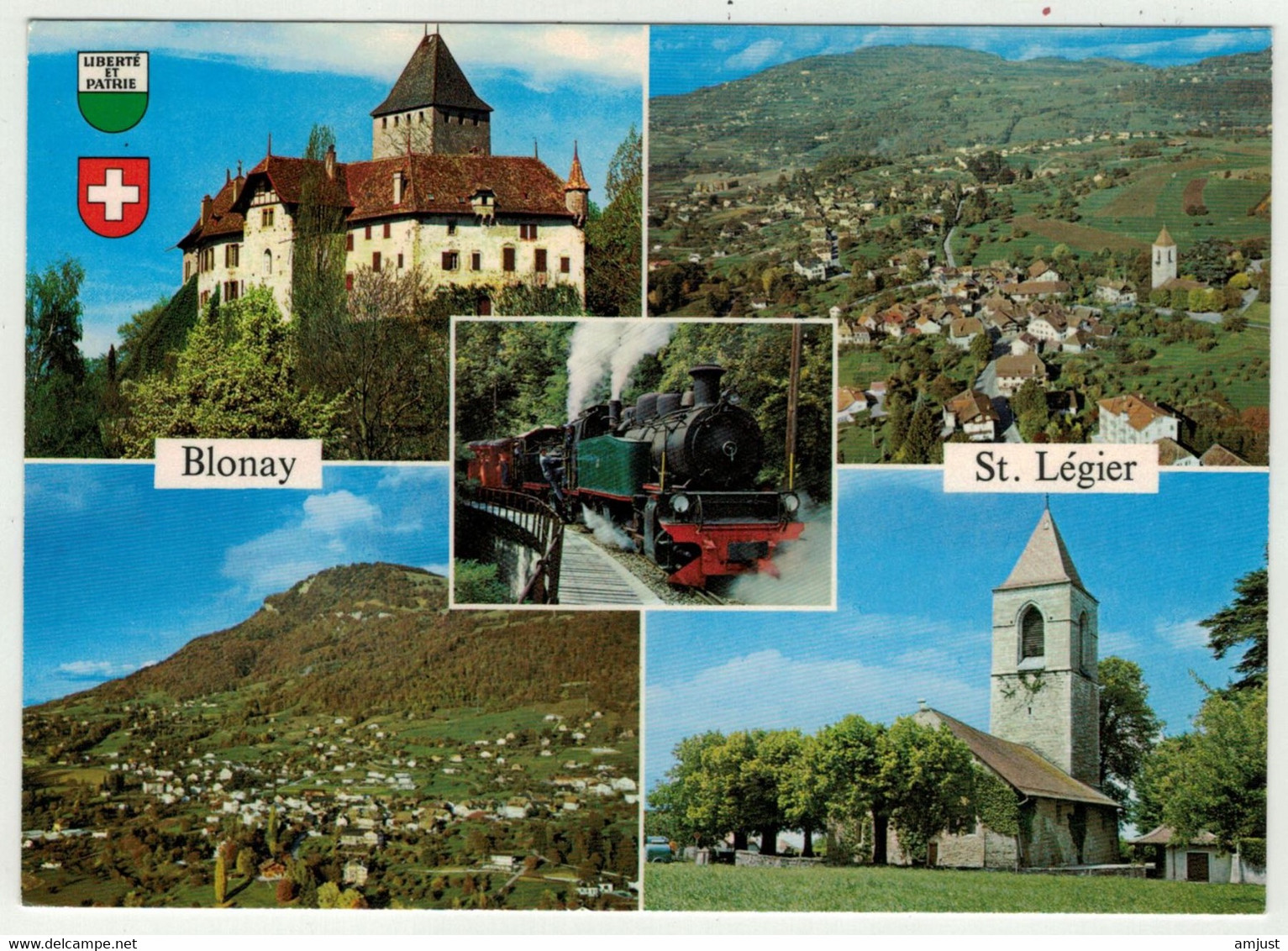 Suisse// Schweiz // Vaud // Blonay Et Saint-Légier - Blonay - Saint-Légier