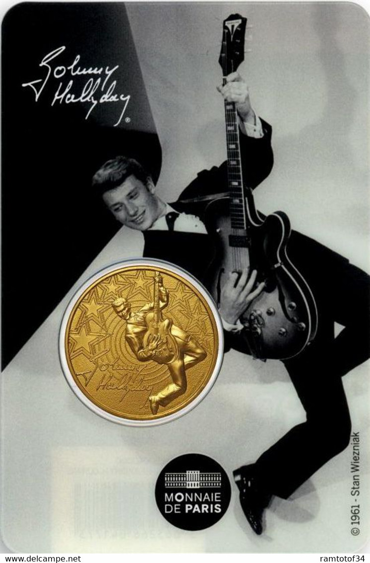 2020 MDP369 - PARIS - Hôtel De La Monnaie 58 - Johnny Hallyday 9 - (johnny Guitare) / MONNAIE DE PARIS - 2020