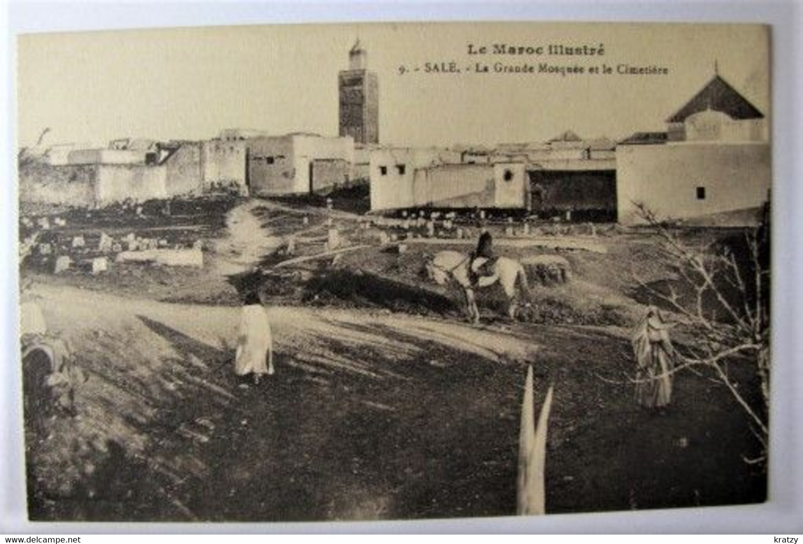 MAROC - SALE - La Grande Mosquée Et Le Cimetière - Autres & Non Classés
