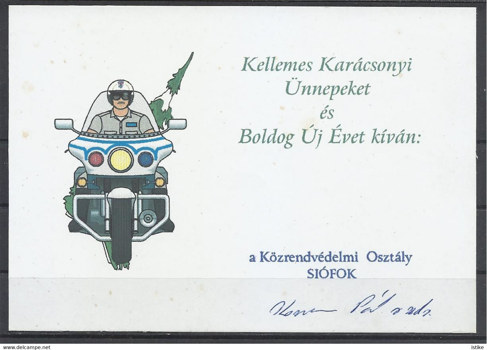 Hungary, Trooper Bringing Christmas Tree, Card. - Altri & Non Classificati