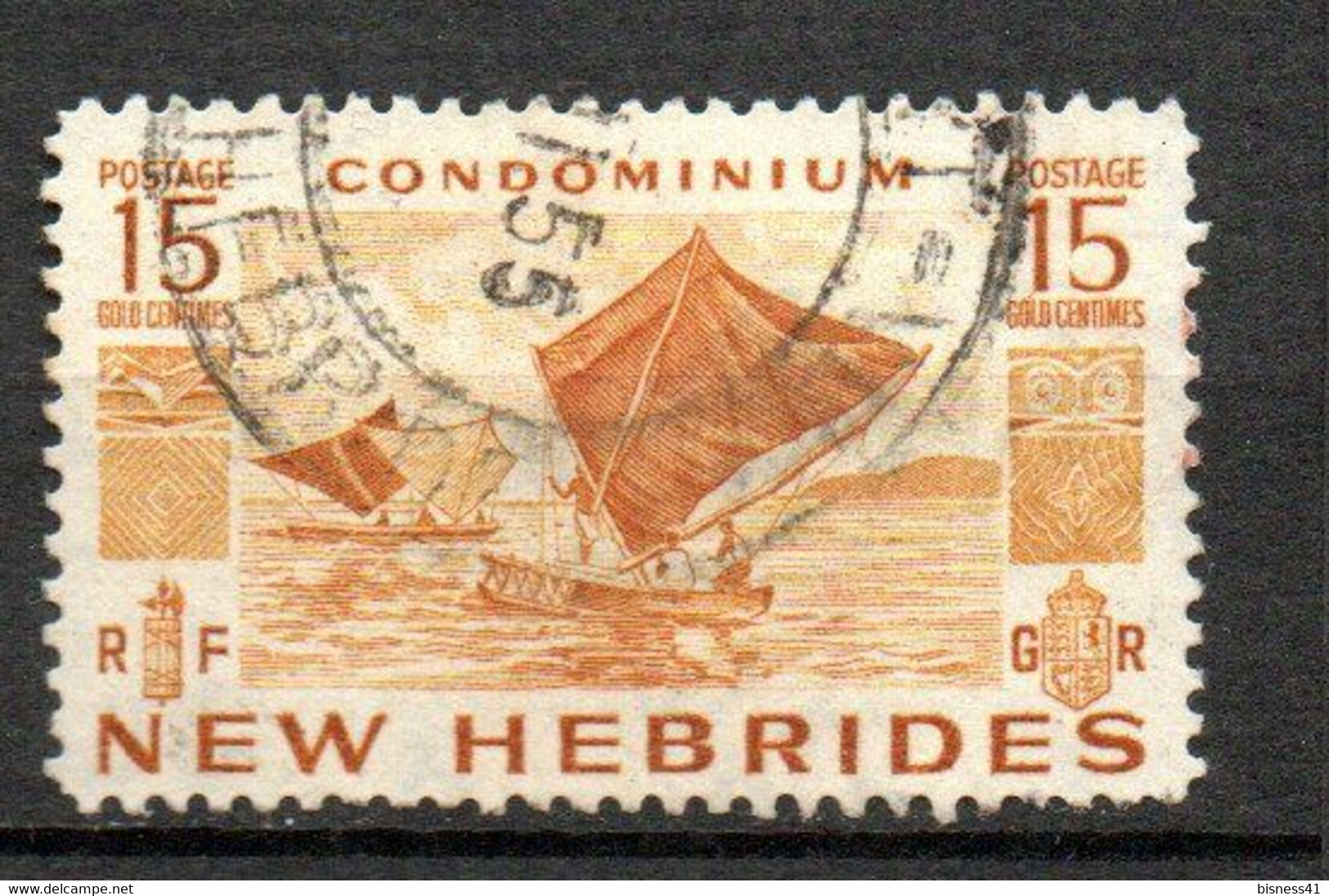 Col24 Colonies Nouvelles Hebrides N° 146 Oblitéré Cote 1,00€ - Used Stamps