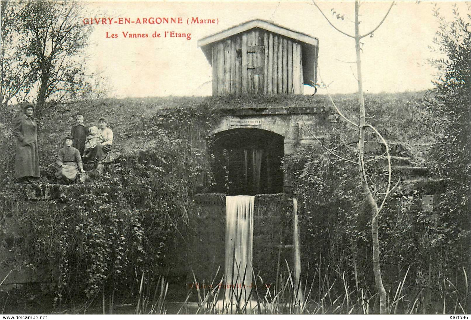 Givry En Argonne * Les Vannes De L'étang - Givry En Argonne